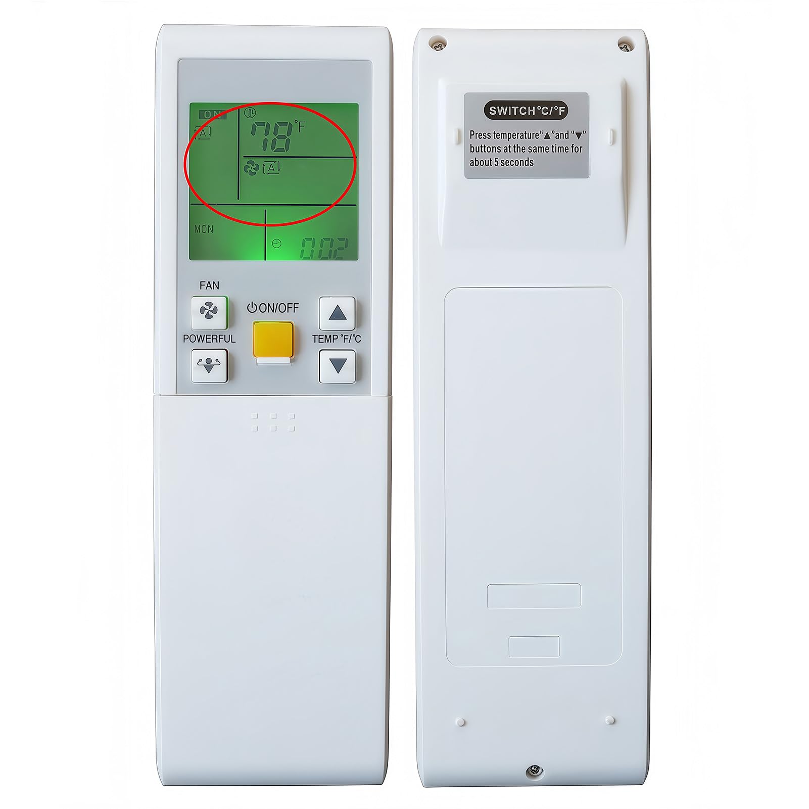 Amazon.com: Replacement Remote Control ARC452A21 for Daikin